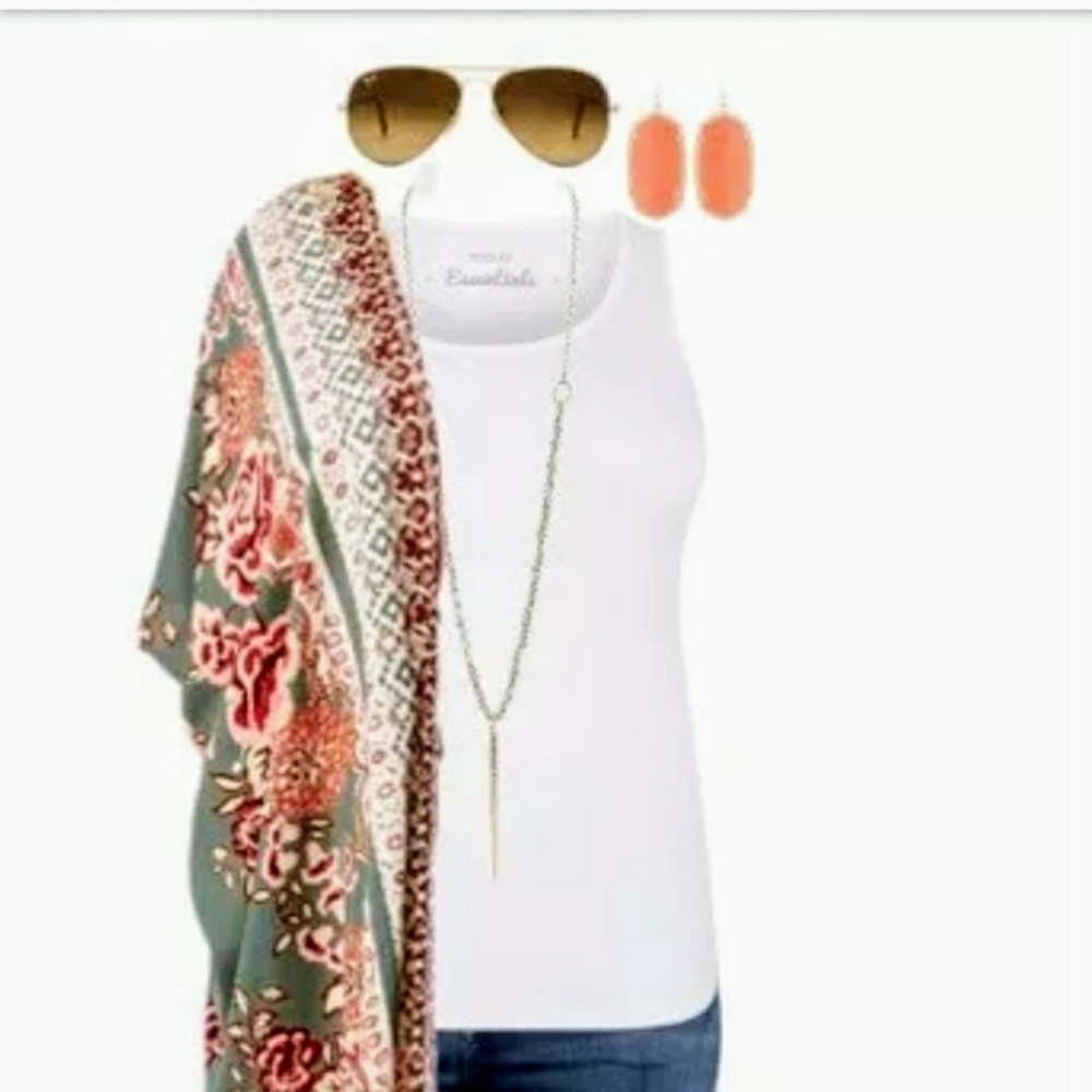 5 item Plus size style summer outfit XL-3X - Picture 3 of 7
